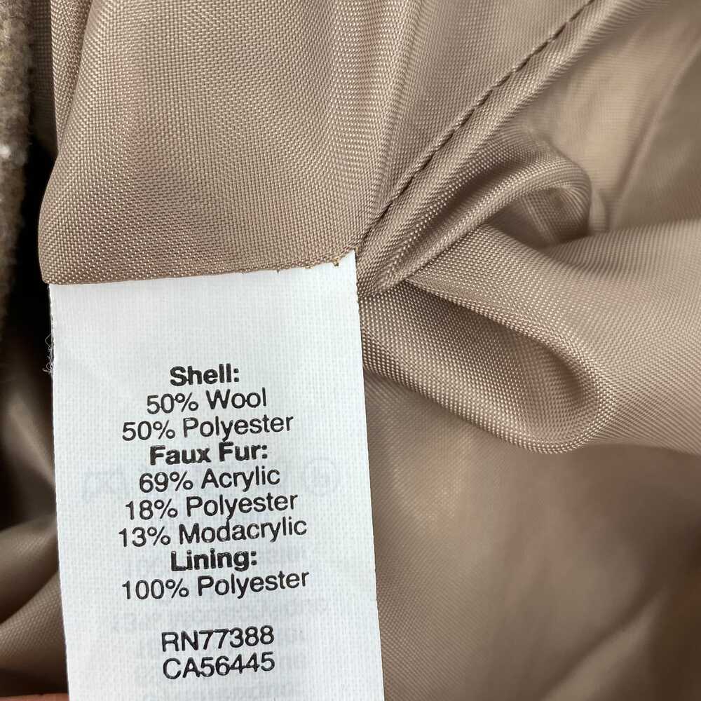 J. Crew Beige Pea Coat | Womens 0 - Picture 4 of 5